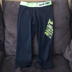 Nike DryFit Capri for working out